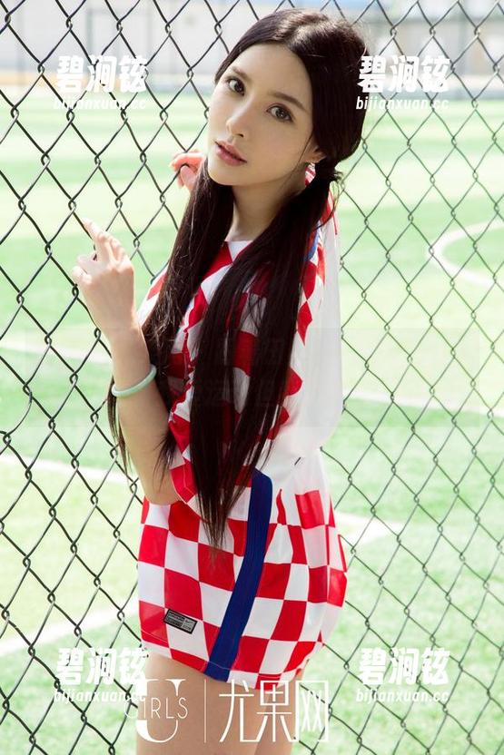 UGirls尤果网 - 跟着田熙玥运动原图，来一场‘我爱运动但我也爱吃’！