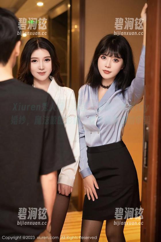 Xiuren秀人网 - 无圣光挑战：九尾Ivy婚纱，魔法般的影像，快来拯救你的审美！