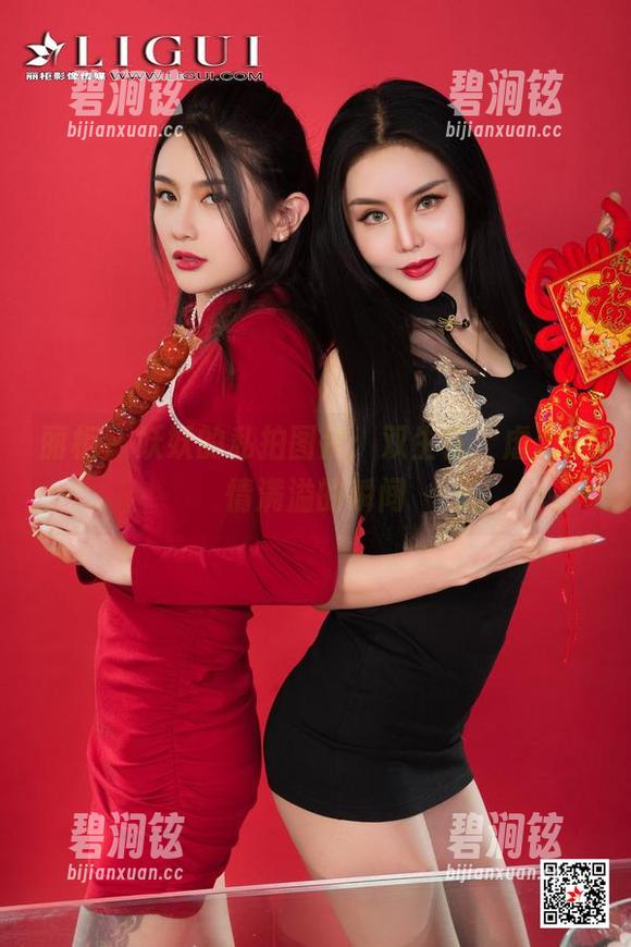 丽柜 - 妖妖的私拍图片：双生花，虐恋柔情满溢的瞬间