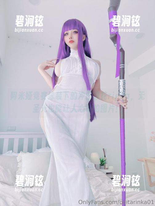 阿米娅竞赛泳装下的冲田凛花rinka，无圣光也能让人心动的图片！