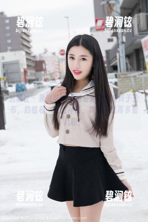 魅妍社 - 夏倪可ella的最新写真集终于公布，豹纹和一点点神秘，真让人想再多看几眼！